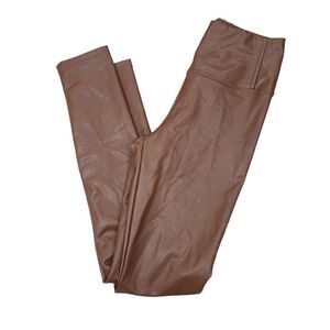 Bagatelle Faux Leather Leggings Womens XS Stretch Classic skinny Leg High‎ Waist